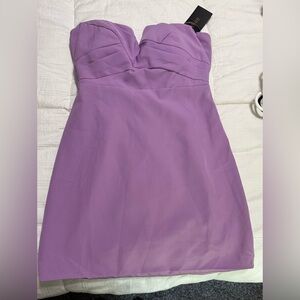Light purple mini dress